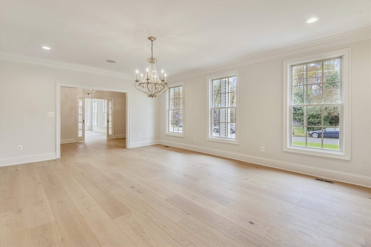 New Wood Floors in Interior